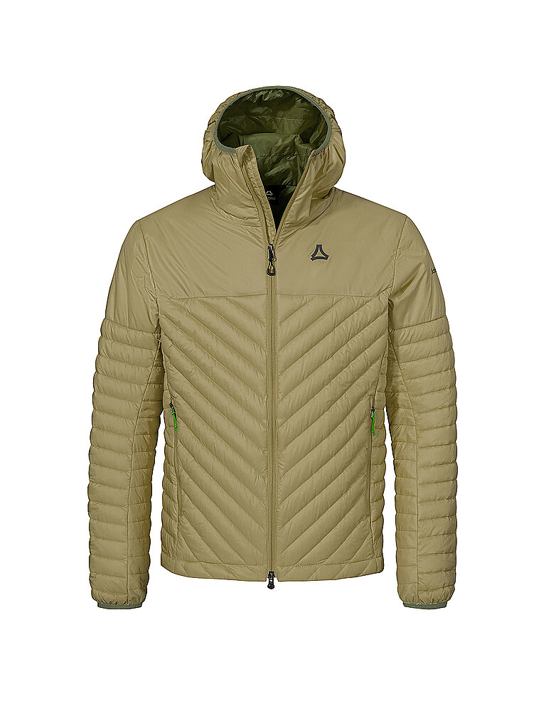 SCHÖFFEL Herren Isojacke Cascata Down Hoodie camel | 48