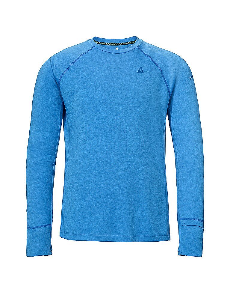 SCHÖFFEL Herren Funktionsshirt Style Refoca Woolmix blau | 48