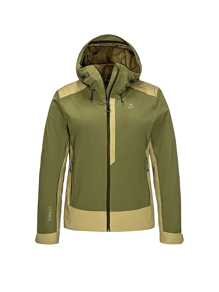 SCHÖFFEL Damen Wanderjacke Style Refoca Dermiz 2L Hoodie olive | 34