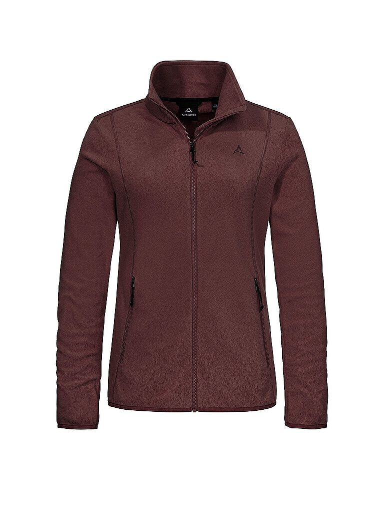 SCHÖFFEL Damen Fleecejacke Style Ash dunkelrot | 34