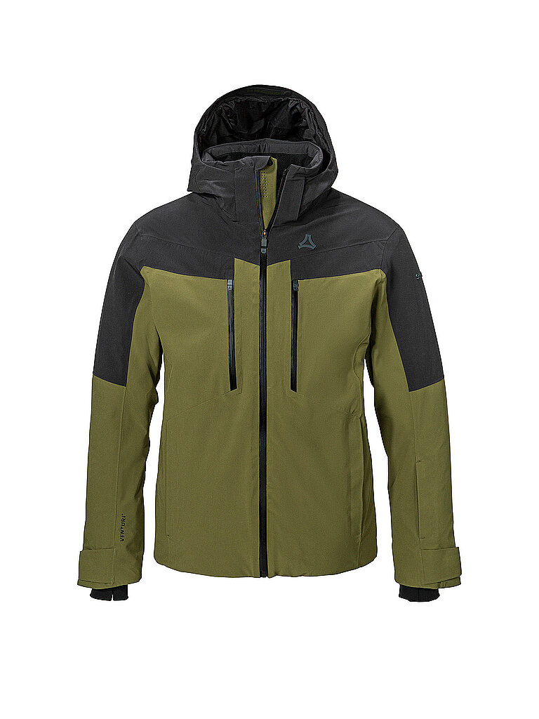 SCHÖFFEL Herren Skijacke Style Safuna Hoodie olive | 48