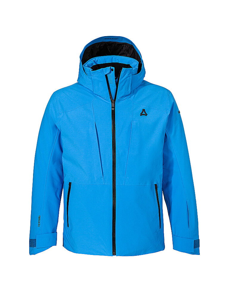 SCHÖFFEL Herren Skijacke Style Pontre Hoodie blau | 48