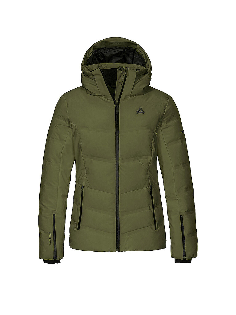 SCHÖFFEL Damen Skijacke Style Caldirola Hoodie olive | 36