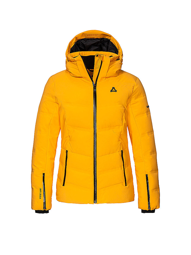 SCHÖFFEL Damen Skijacke Style Caldirola Hoodie gelb | 36