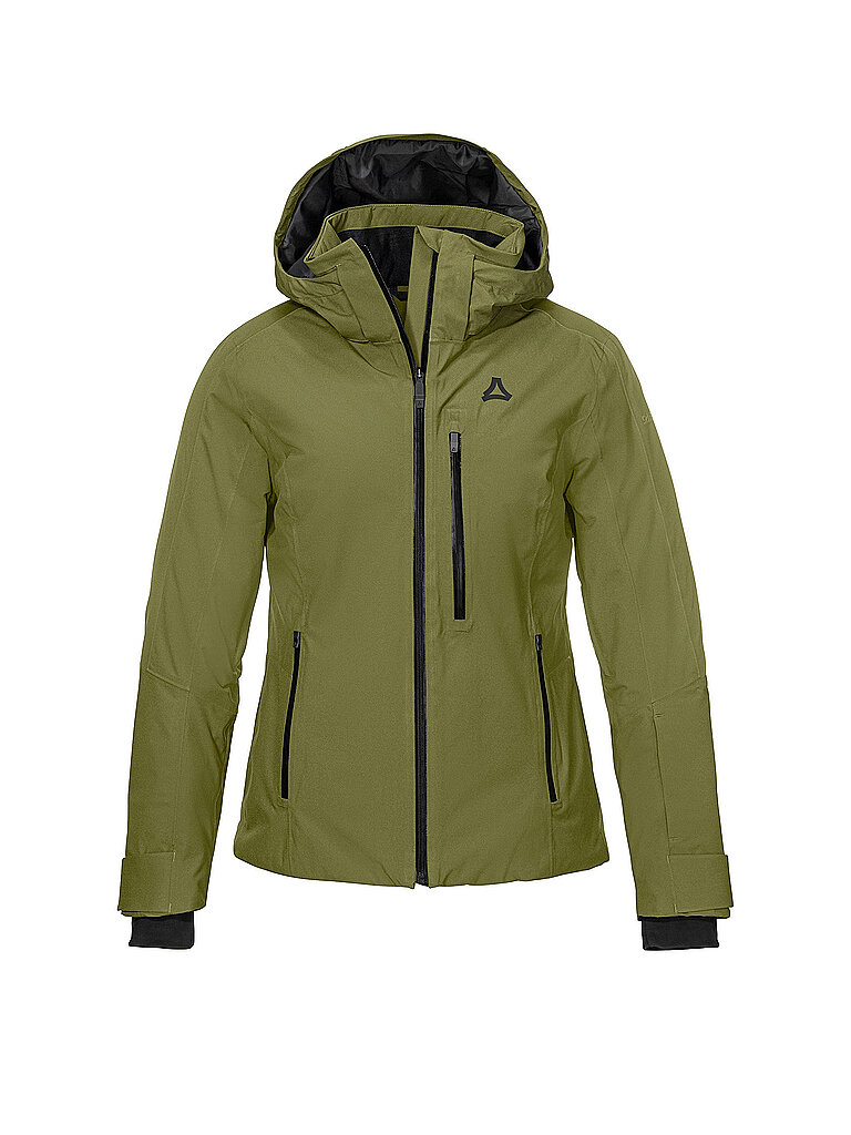SCHÖFFEL Damen Skijacke Style Trifex Hoodie olive | 34