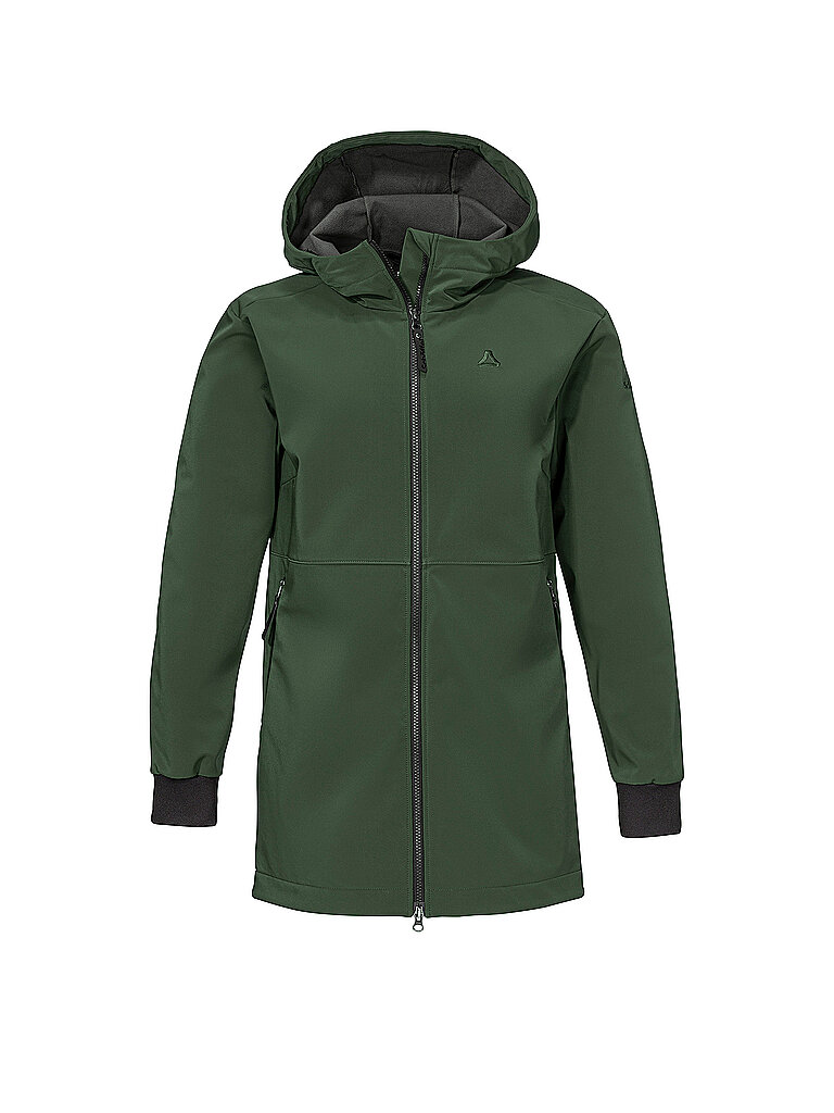 SCHÖFFEL Damen Softshell Jacke Style Suavio Hoodie olive | 46