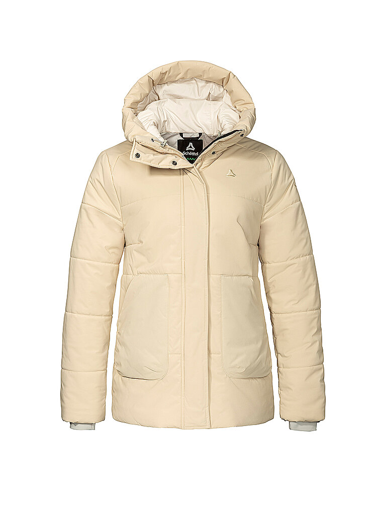 SCHÖFFEL Damen Winterjacke Style Purga Urban Venturi Hoodie creme | 36