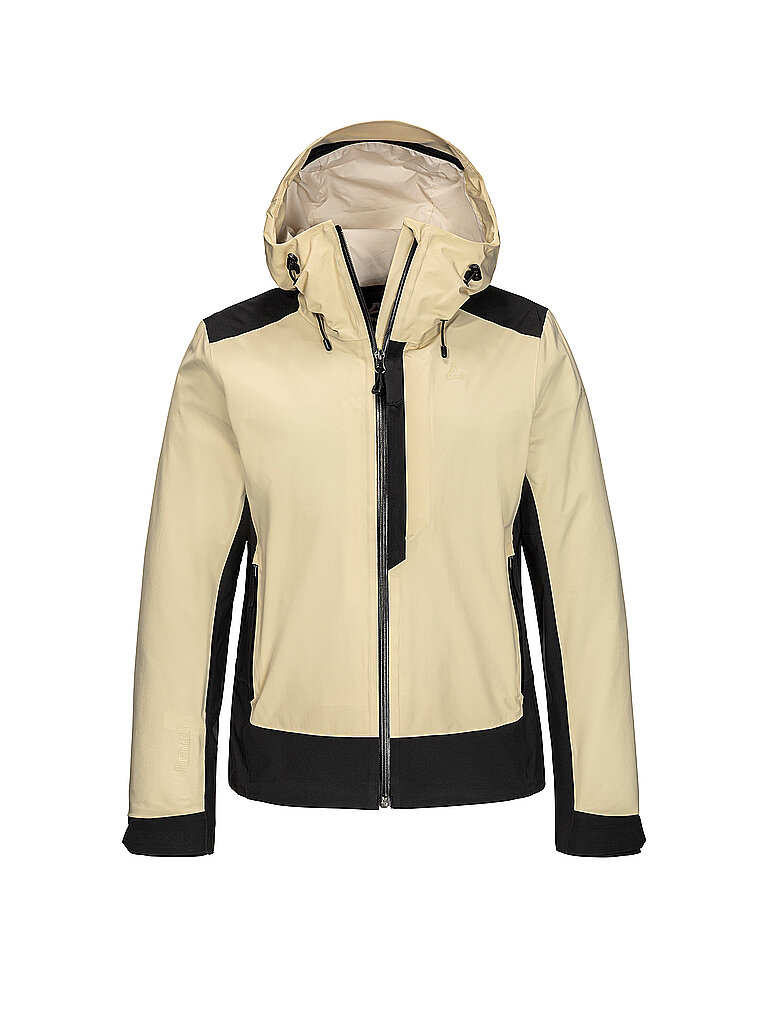 SCHÖFFEL Damen Wanderjacke Style Refoca Dermiz 2L Hoodie creme | 36