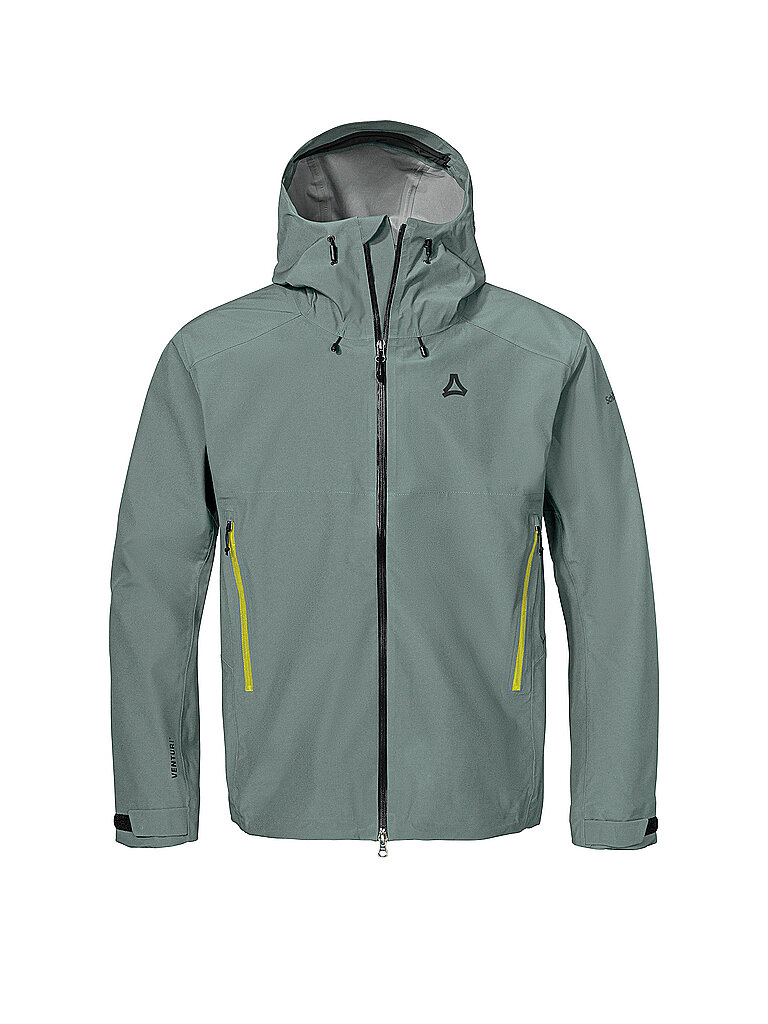 SCHÖFFEL Herren Wanderjacke Style Cascata Venturi 3L Hoodie grau | 50