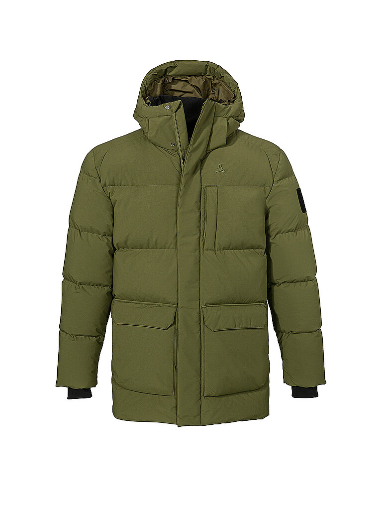 SCHÖFFEL Herren Winterparka Vindave Hoodie olive | 46
