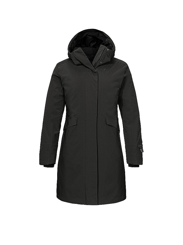 SCHÖFFEL Damen Winterparka Style Optimea Dermiz 2L Hoodie schwarz | 40