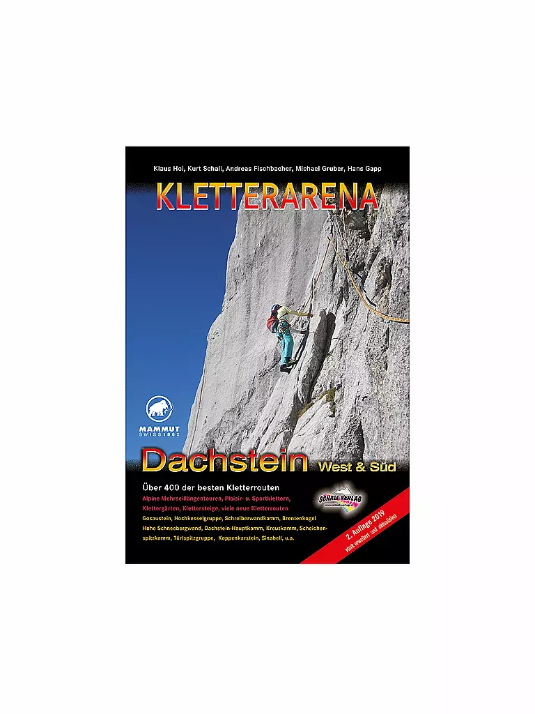 SCHALL | Wanderkarte Kletterarena Dachstein West & Süd | keine Farbe