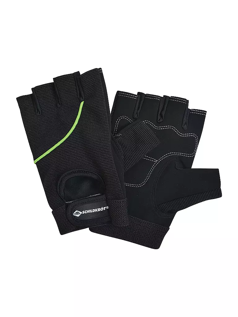SCHILDKRÖT |  Fitness-Handschuhe "Classic", Größe S/M | schwarz