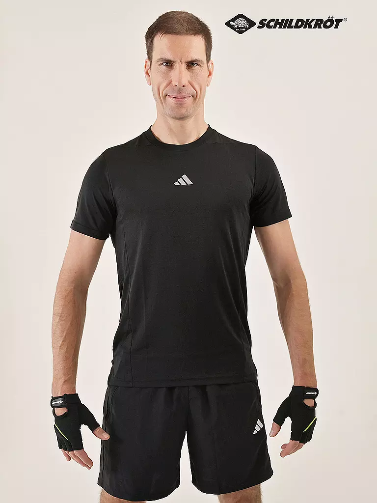 SCHILDKRÖT |  Fitness-Handschuhe "Classic", Größe S/M | schwarz