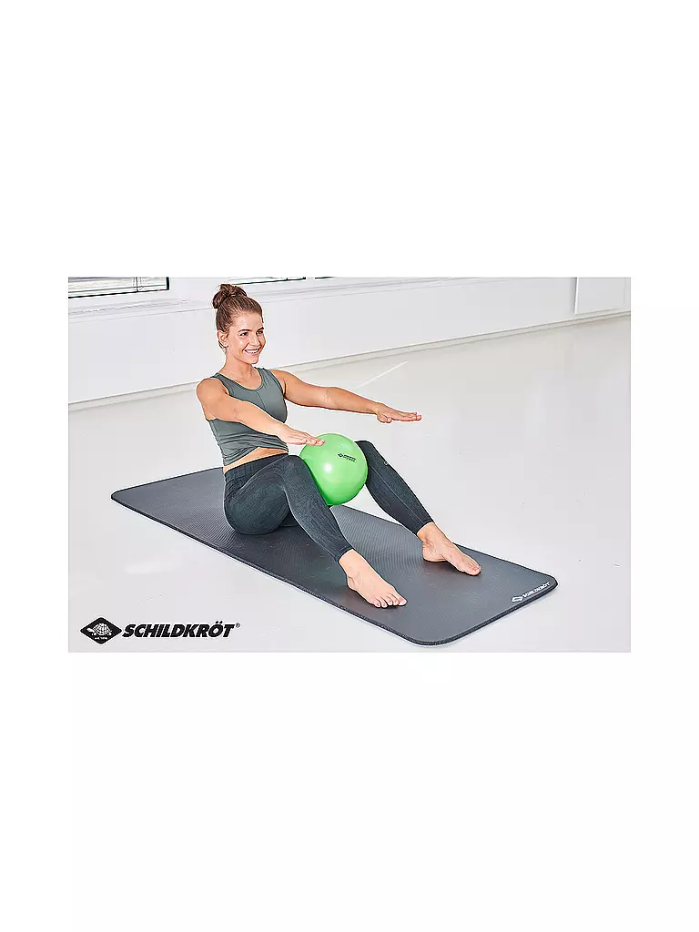 SCHILDKRÖT |  Pilates Ball 23 cm, Grün  | grün