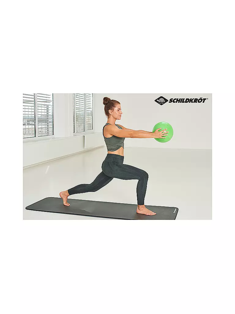 SCHILDKRÖT |  Pilates Ball 23 cm, Grün  | grün