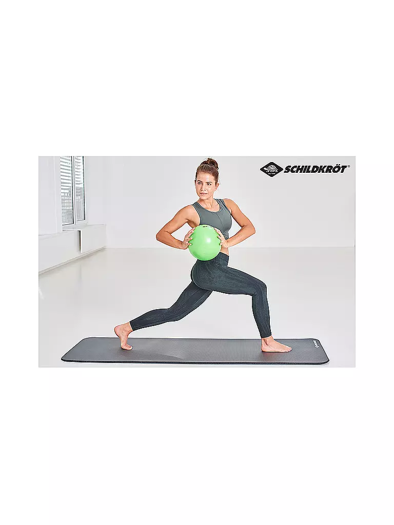 SCHILDKRÖT |  Pilates Ball 23 cm, Grün  | grün