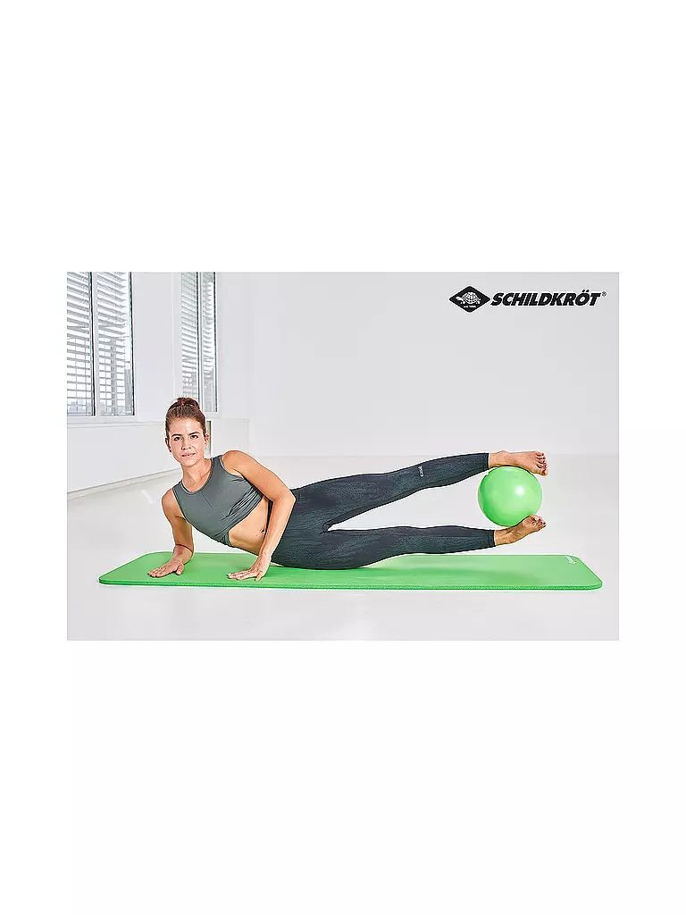 SCHILDKRÖT |  Pilates Ball 23 cm, Grün  | grün