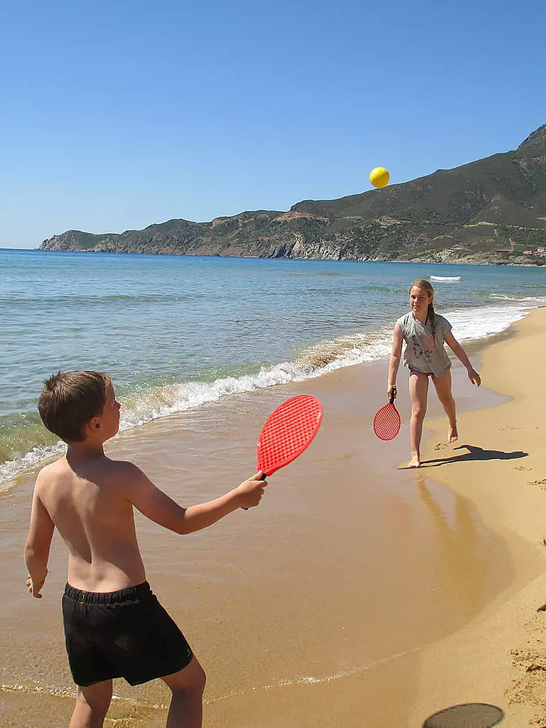 SCHILDKRÖT | Beachtennis Set | rot