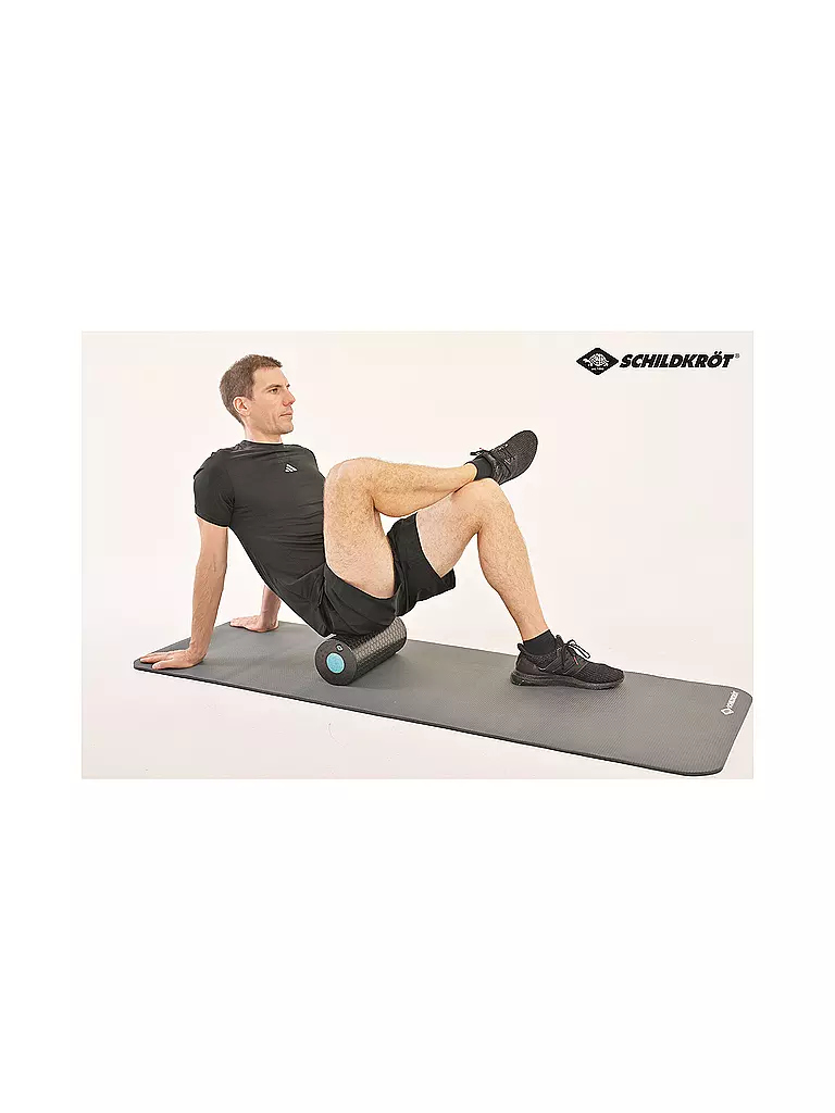 SCHILDKRÖT | Massagerolle  2in1 | schwarz