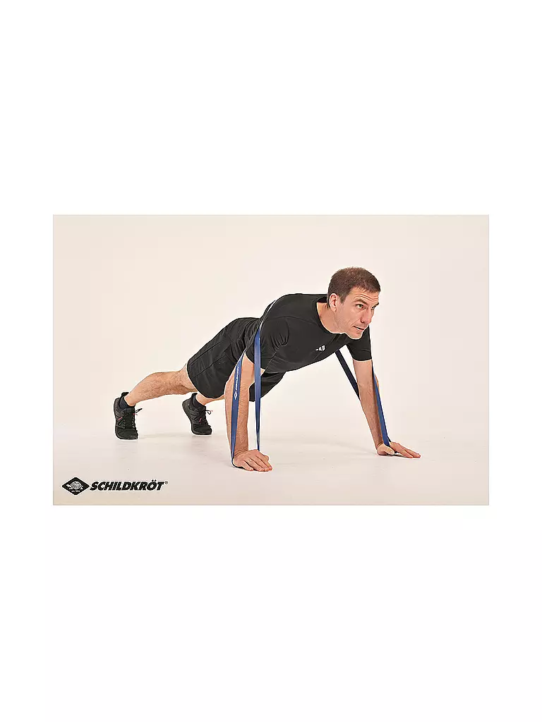SCHILDKRÖT | Super Band Medium, Premium Widerstandsbänder mit 20-30kg Widerstand, 32mm Breite | dunkelgrün