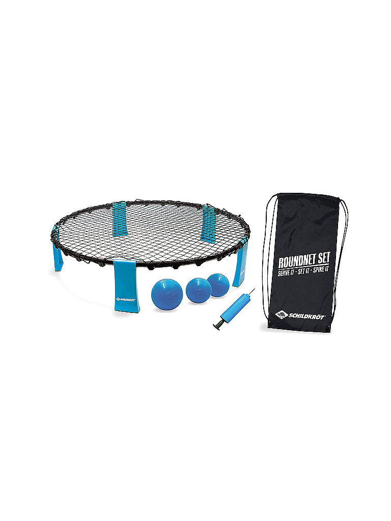 SCHILDKRÖT Roundnet Set, in Tragetasche und Anleitung blau B