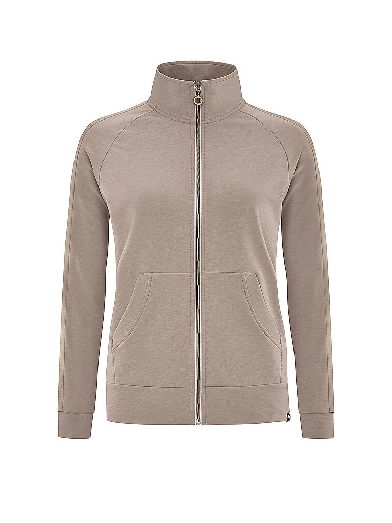 SCHNEIDER SPORTSWEAR Jacke Stehkragen Nylon Beige