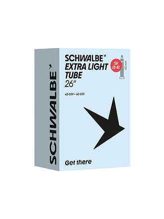 SCHWALBE | Fahrradschlauch Nr. 13-EL Extralight SV 26"