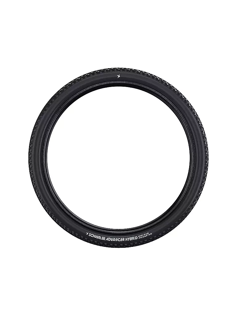 SCHWALBE | Fahrradreifen Advancer Hybrid SUV Reifen 60-622 | schwarz