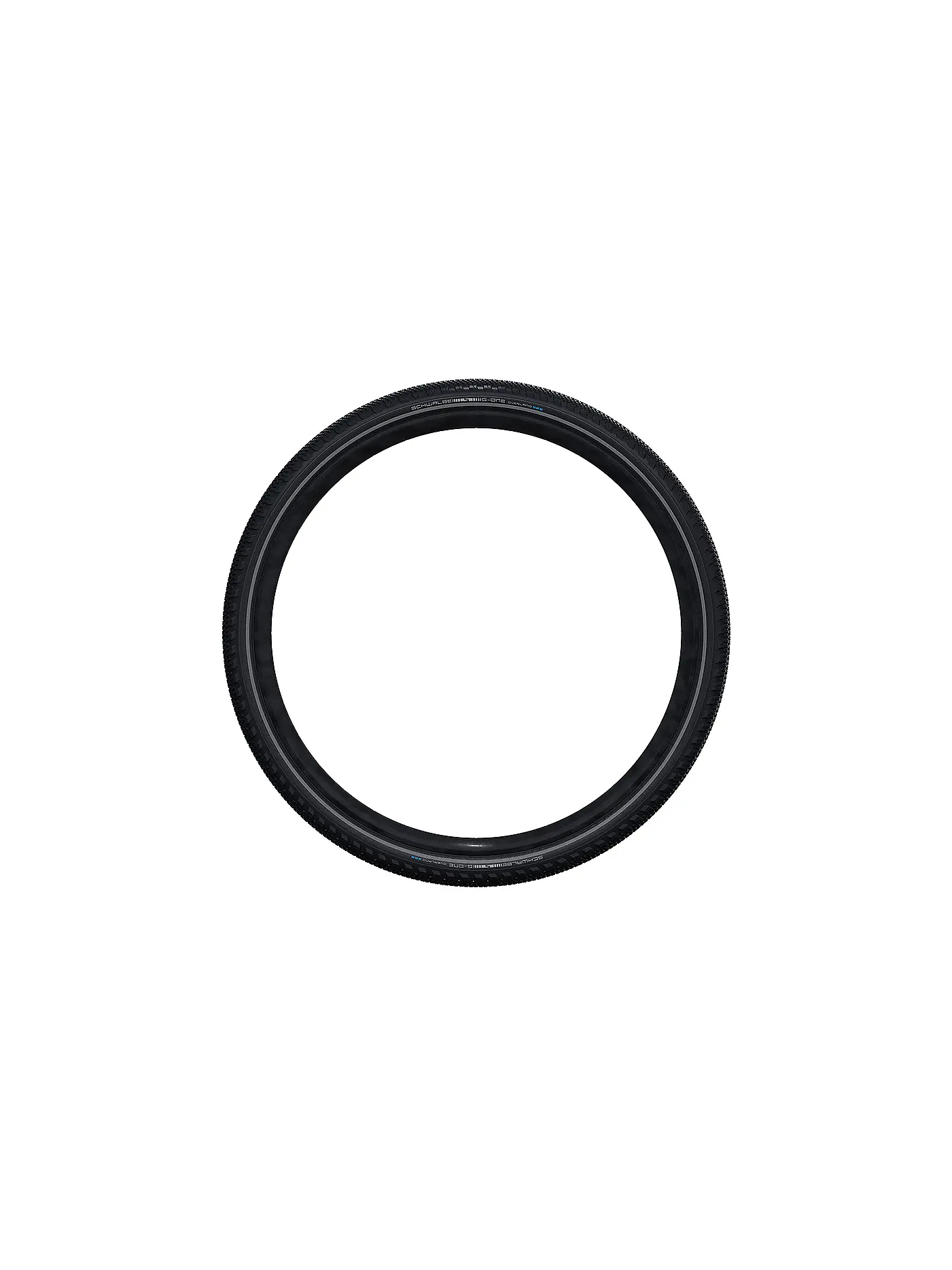 SCHWALBE | Fahrradreifen G-One Overland 365 40-622 Reflektorstreifen | schwarz