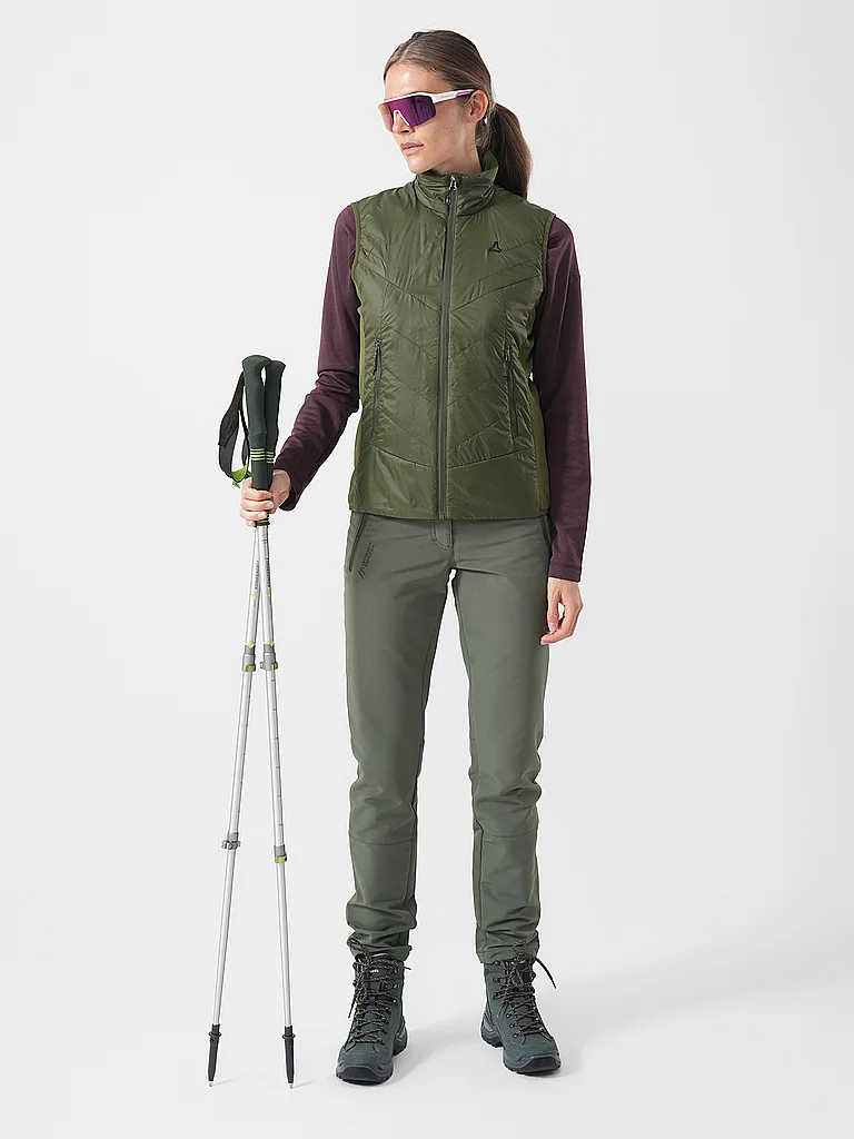 SCHÖFFEL Gilet hybride Cascata pour femme olive | 34