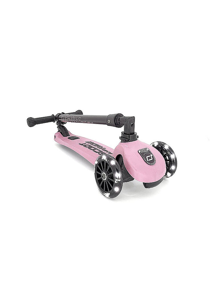 SCOOT & RIDE | Kinder Scooter Highwaykick 3 LED | rosa