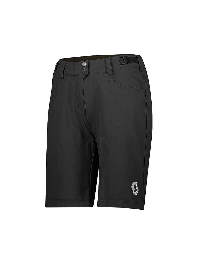 Scott Radshorts Trail Flow Stretchgewebe Schwarz