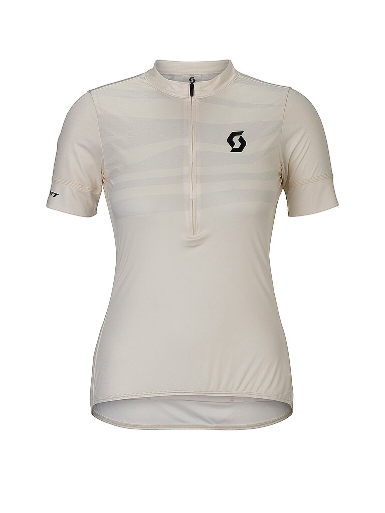 Scott Radtrikot Kurzarm Athletische Passform Polyester Creme
