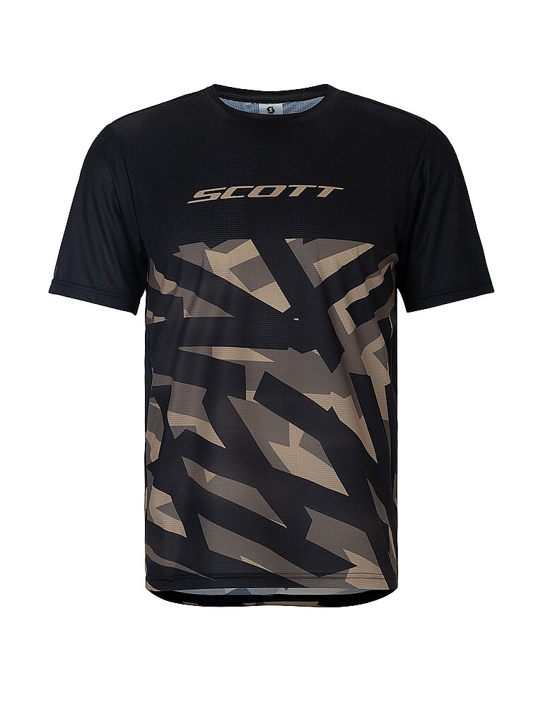 Scott Radshirt Regular Fit Schnelltrocknend Schwarz