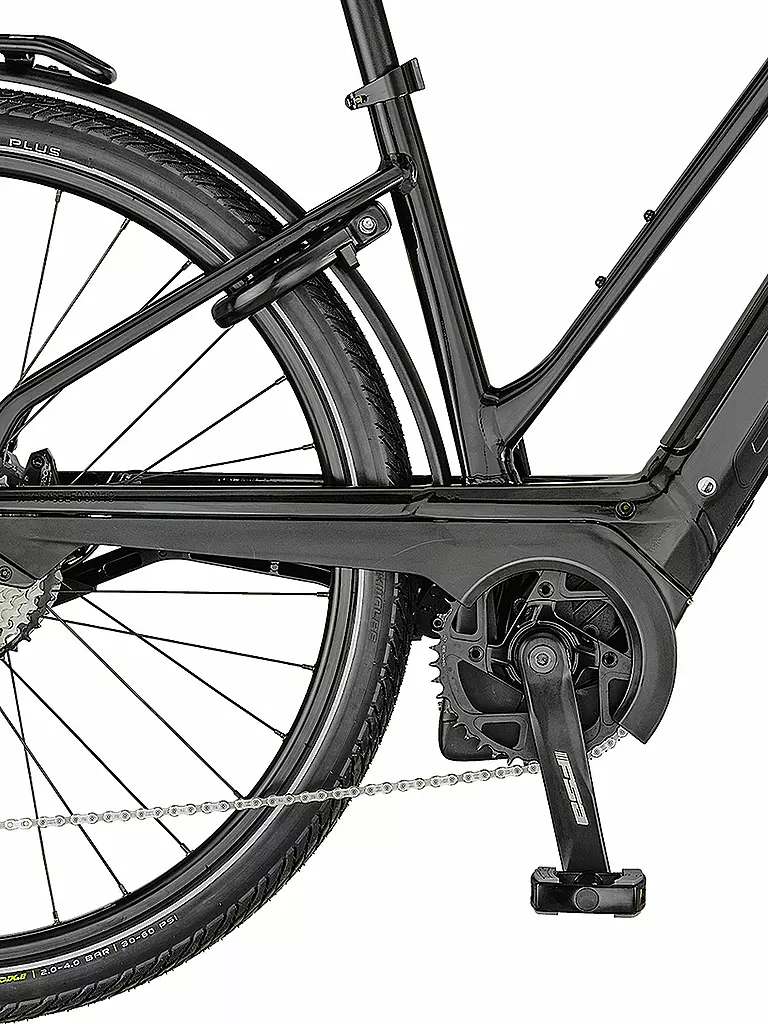 SCOTT | Damen E-Citybike 28" Silence eRIDE 20 Speed | schwarz