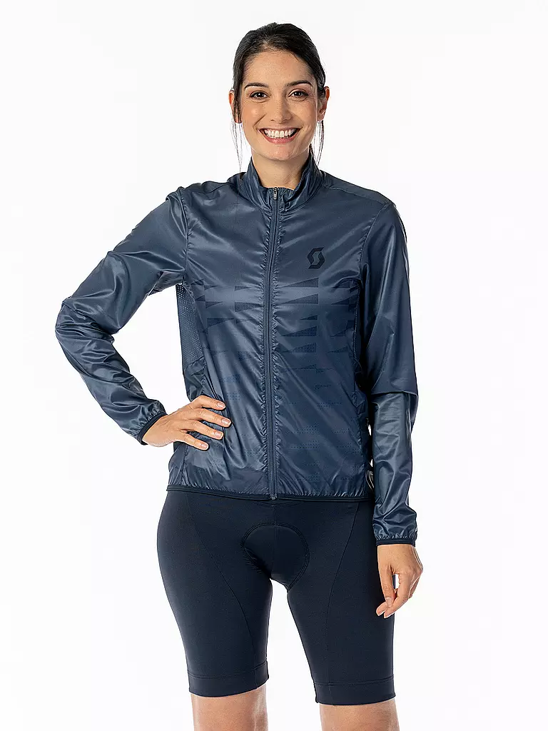 SCOTT | Damen Radjacke Endurance WB | dunkelblau