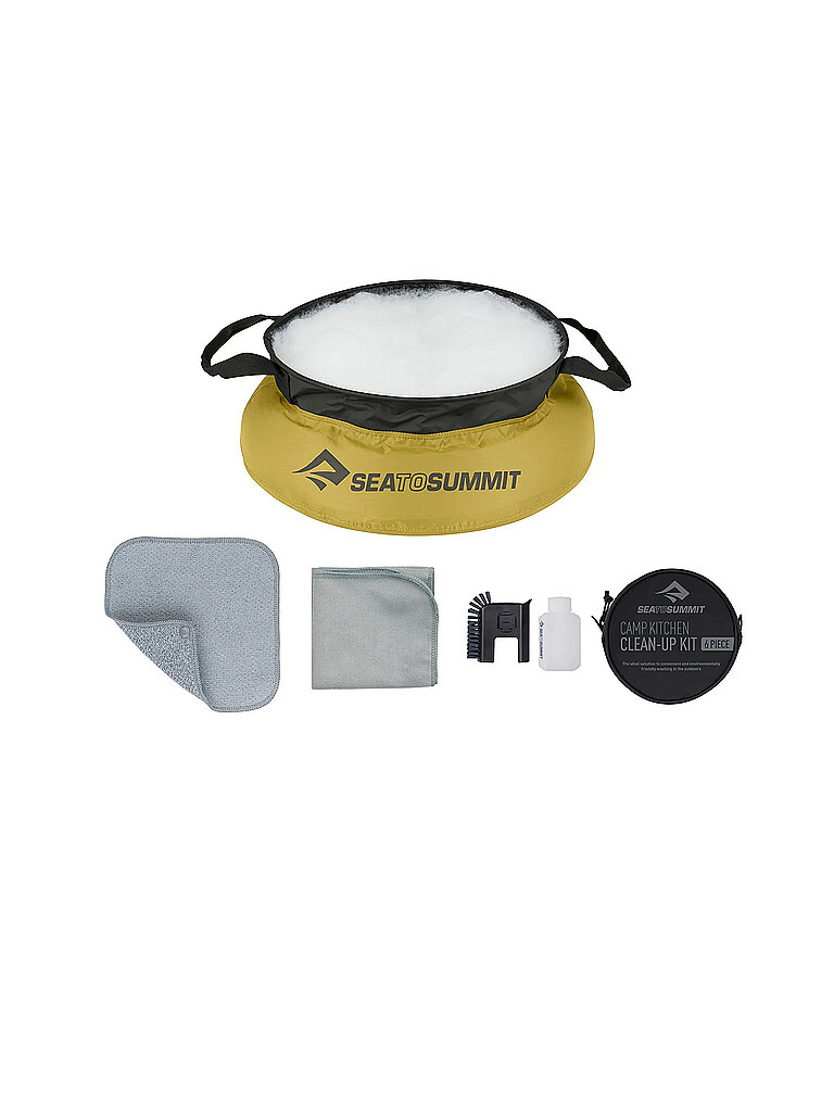 SEA TO SUMMIT Camp Kitchen Clean-Up Kit (6-teiliges Set) keine Farbe