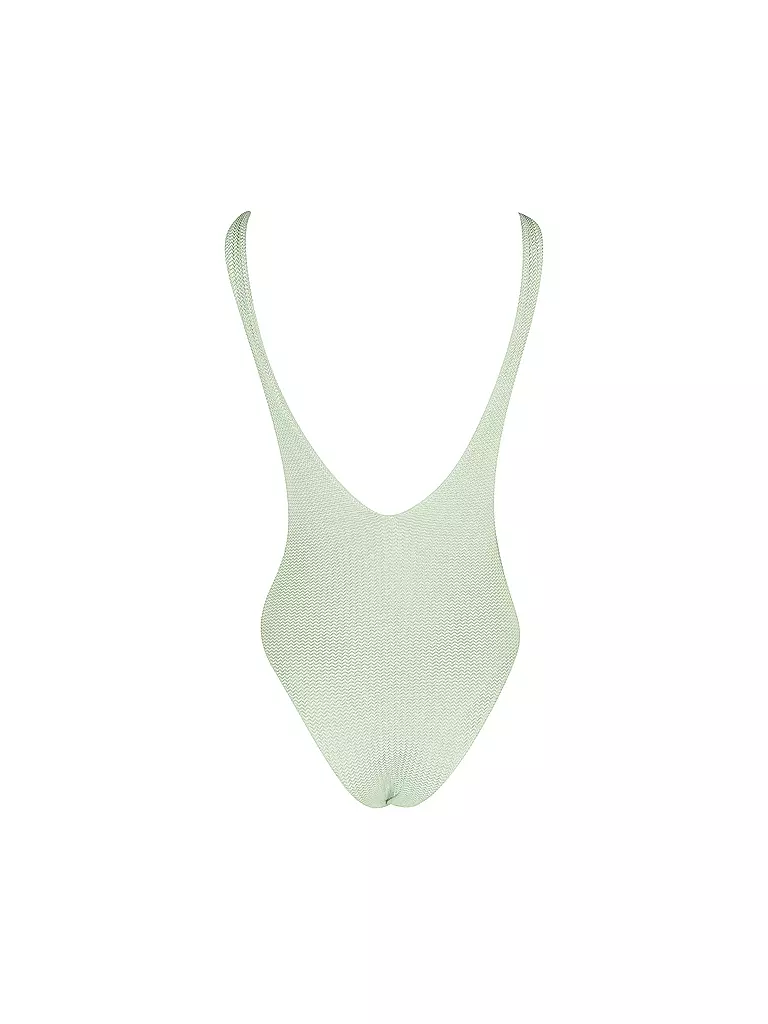 SEAFOLLY | Damen Badeanzug Deep V-Neck | hellgrün