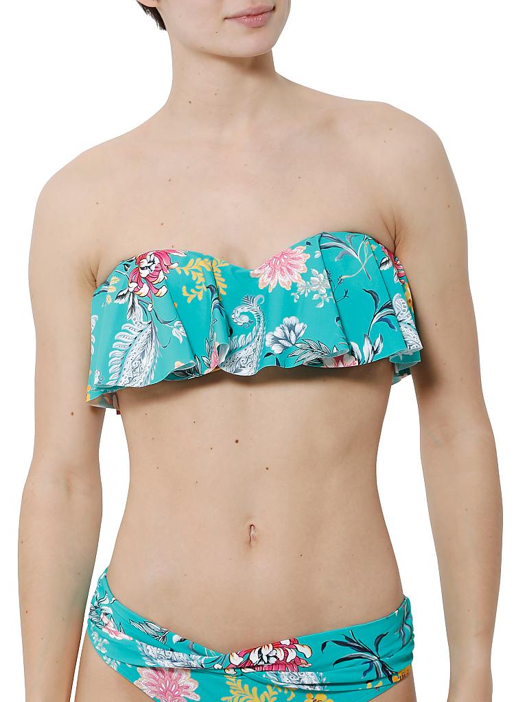 SEAFOLLY | Damen Bikinioberteil Water Garden | grün