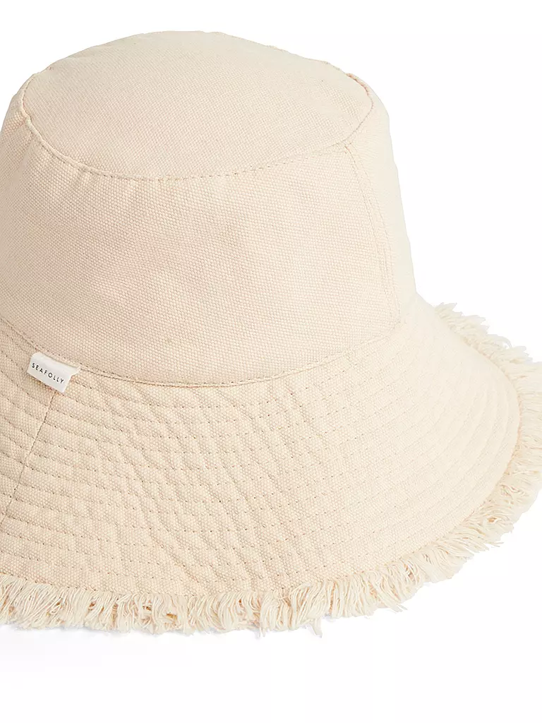 SEAFOLLY | Damen Sonnenhut Fringe Bucket | beige