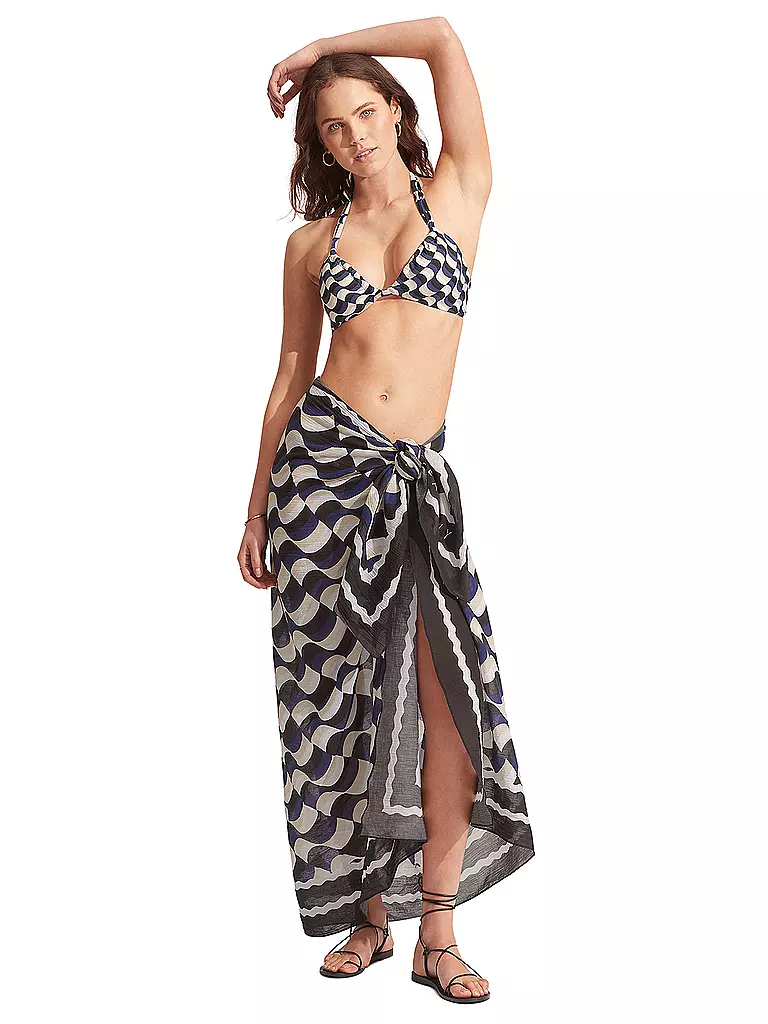 SEAFOLLY | Pareo  Modern Take Sarong | schwarz