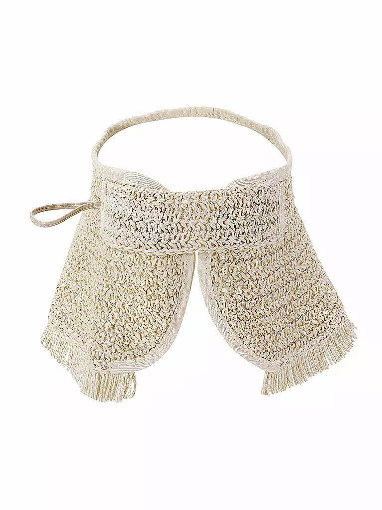 SEAFOLLY | Visor Roll Up Fringe | beige