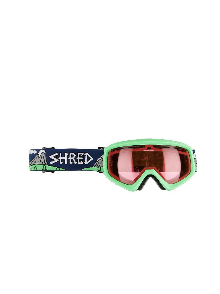 SHRED | Kinder Skibrille Mini Needmoresnow | grün