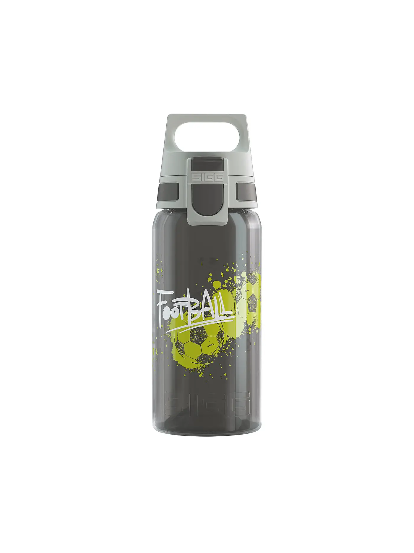 SIGG | Kinder Trinkflasche Viva One Football 500ml | grau