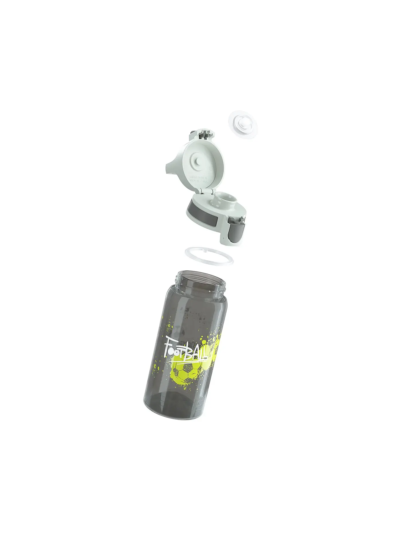 SIGG | Kinder Trinkflasche Viva One Football 500ml | grau