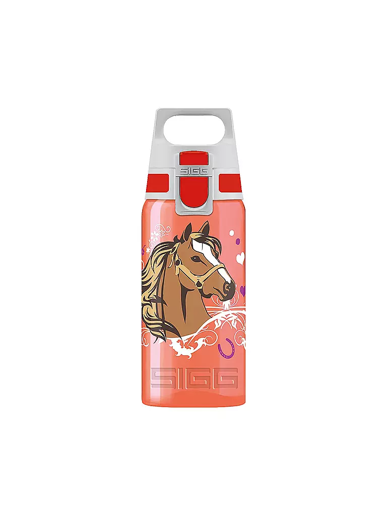 SIGG | Kinder Trinkflasche Viva One Horses 500ml | rot