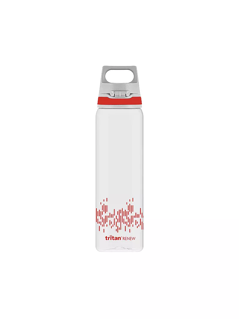 SIGG | Trinkflasche Total Clear ONE  My Planet 750ml | rot