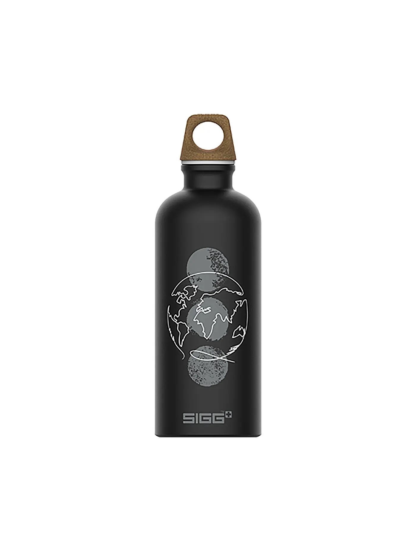 SIGG | Trinkflasche Traveller MyPlanet Repeat 0,6L | schwarz