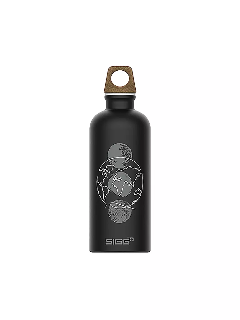 SIGG | Trinkflasche Traveller MyPlanet Direction 0,6L | schwarz